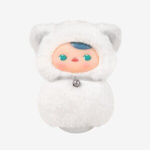 PopMart x PUCKY Roly-Poly Lucky Kitty Series-Vinyl Plush Noble Cat - Sealed Box
